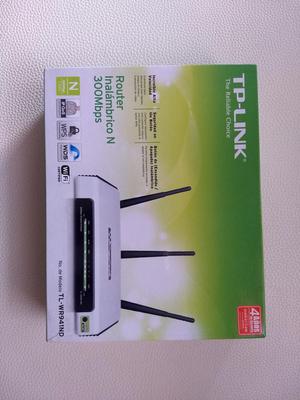 VENDO CAMBIO ROUTER INALÁMBRICO TPLINK N 300MBPS TLWR941ND