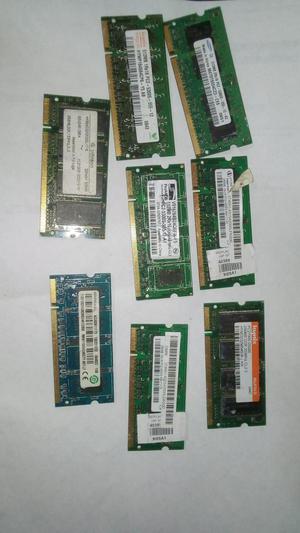 8 Memorias Para Portatiles DDR GB Precio