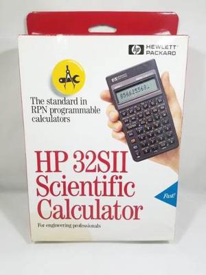 Calculadora Científica Hp 32sii (rpn) A Estrenar.
