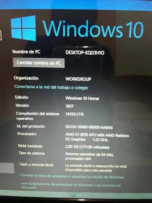 Lenovo Windows 10 en Excelete Estado