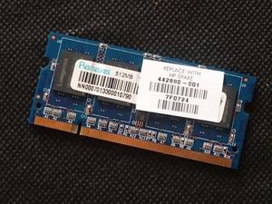 Memoria DDR Ramaxel 512Mb para laptop