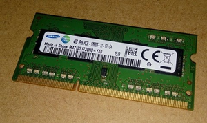 Memoria RAM DDR3 de 4GB para portátil