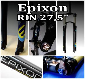 Suspension Epixon rin 27.5 de aire e hidraulica