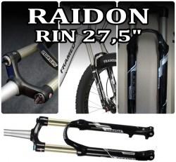 Suspension Raidon bloqueo manubrio rin 27.5