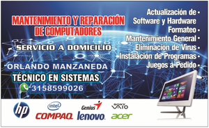 Te Ofrecemos Servicio para Tu PC o Portatil