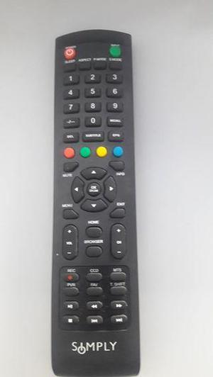 CONTROL PARA TV SIMPLY SMARTV