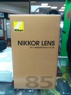 Lente Nikon 85mm F/1.8g