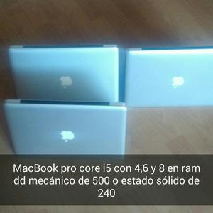 Macbook Pro Core I5 con en Ram,500 Dd