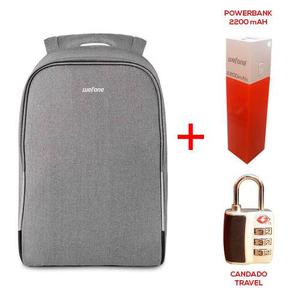 Morral Maleta Antirrobo Wefone Original Portátil 15.6''