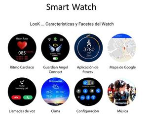 Smart Watch GPS teléfono fitness música llamadas