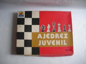 ANTIGUO JUEGO AJEDREZ MARCA BUFFALO COLOMBIA RETRO