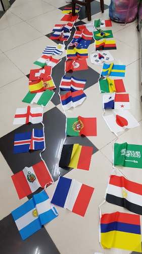 Banderas Del Mundial Banderines 