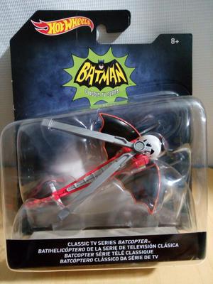 Batihelicoptero Batman CLASSIC TV SERIES Hotwheels ESCALA