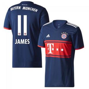 Camiseta James Rodriguez Bayern Munich Azul O Roja 