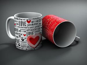 Pocillos Mugs decorados para negocios o fechas especiales