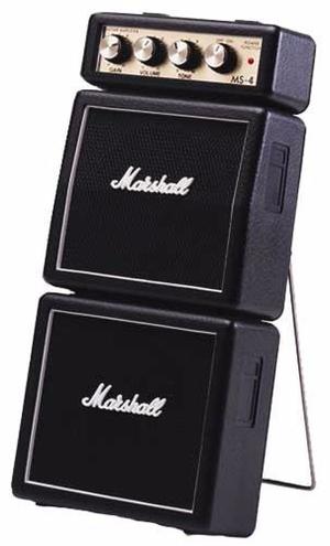 Amplificador Mini Marshall Ms-4 Para Guitarra Ms4 Portatil