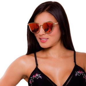 Gafas De Sol Mujer Lentes Espejo Filtro Uv Moda Praie G006