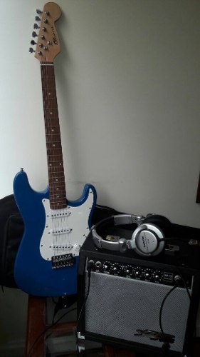 Guitarra Eléctrica Racer Con Amplificador Jvc Ga-15