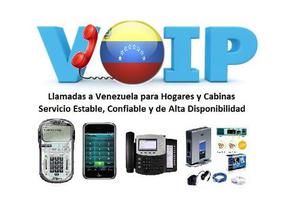 Llamadas Voip Colombia $25 Venezuela $60 - Ecuador $360 -