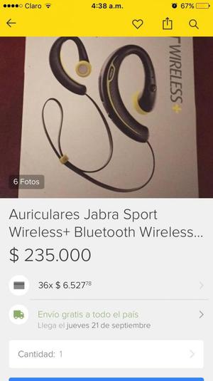 Auriculare Jabra Bluetooth con Fm Radio