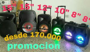 Cabinas de Sonido Recargables