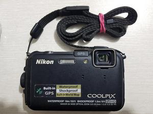 Camara Nikon AW100, Waterproof Gps, acuatica