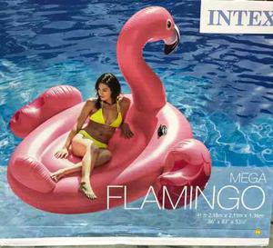 Flotador Flamingo Rosado Marca Intex Origina Garantizado