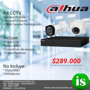 Kit CCTV Cámaras de Seguridad