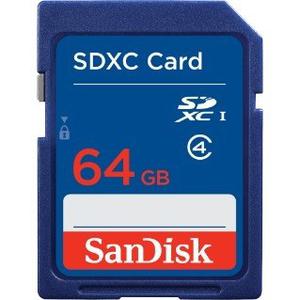 Memoria Sandisk Sd Xc 64 Gb Hd Clase 4