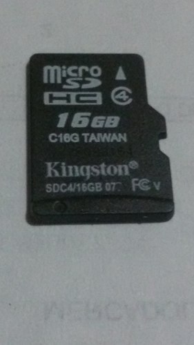 Micro Sd Kingston 16gb Con Adaptador Y Pendrive