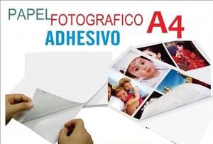 Papel Fotográfico Adhesivo Por 20 Hojas - Medellín