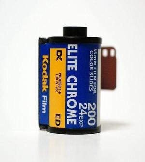 Rollo De Diapositiva Kodak Elite Chrome 36 Exp 135mm Iso100
