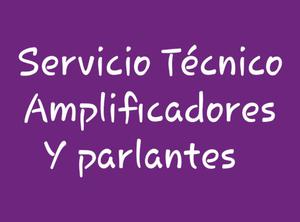 Servicio Técnico Sonido