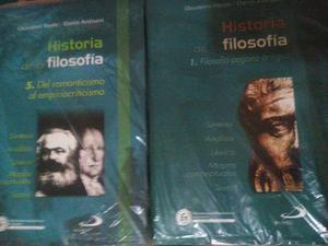 5 libros de filosofía en perfecto estado, historia y