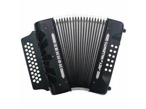 Acordeon Hohner Rey Vallenato Negro 5 Letras Y Adg Nuevos