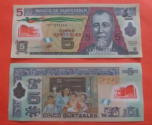 Billete De Guatemala 5