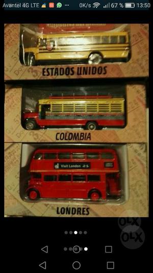 Colección Buses Del Mundo