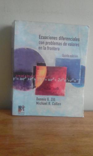 Ecuaciones diferenciales con problemas de valores en la