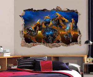 Fotomurales Decorativos Efecto 3d Transformers -1.50m X 1m