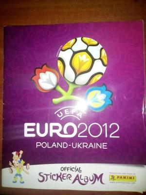 Álbum Eurocopa PoloniaUcrania  para coleccionistas