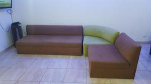 HERMOSO SOFA EN L