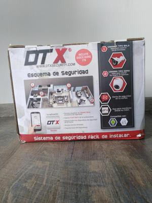 Kit Camaras de seguridad Cctv Dtx X4 Tecnologia Ahd