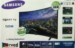 Tv Samsung 32 Pulga Curvo Smart Tv + Base De Pared