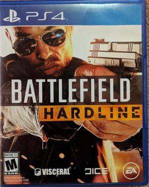 Battlefield Hardline para ps4 excelente estado