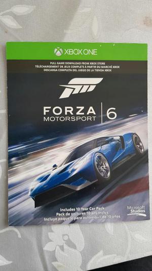 Juego Original Digital Forza 6 Xbox One