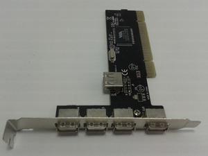 Tarjeta Interna Pci A Usb 4 Puertos 2.0 Extensor Multiplicad