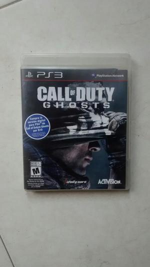Vendo Call Of Duty Ghosts para Ps3