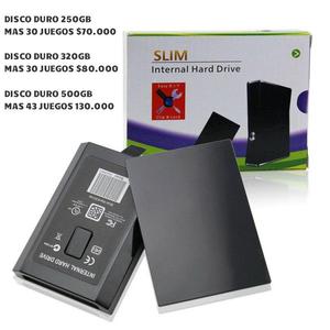 disco duro xbox 360 RGH 5.0 mas 30 JUEGOS COMPLETOS