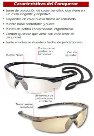 Gafas Protección Y Poligono Filtro Uv A-b-c Ir Ansi Z87+