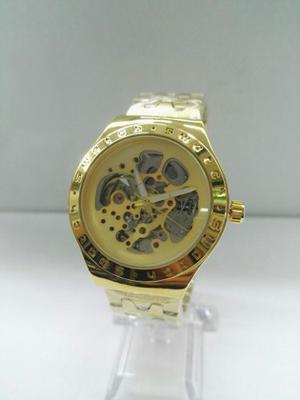 Reloj Swatch Hombre Automatico A Corazon Abierto Elegante !!